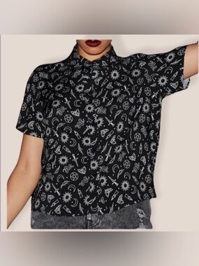 The Craft Symbols Wiccan Gothic Woven witch halloween Official Rare Sold Out